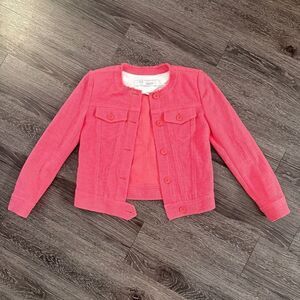 IRO Pink Felicity Tweed Jacket
